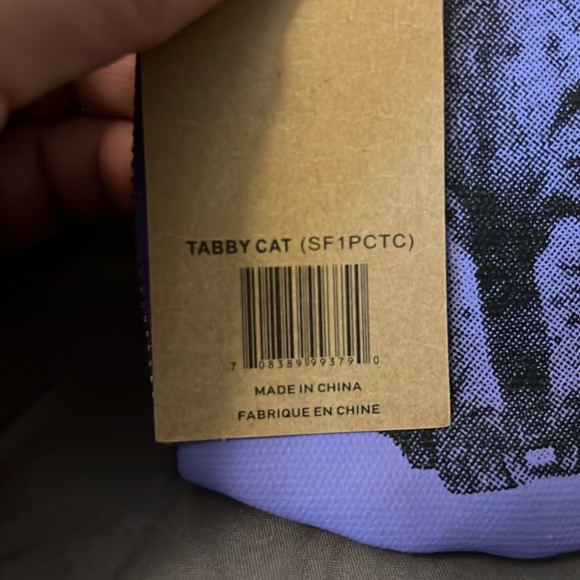 NWT Fauna Pouch Areaware purple cat coin purse - Picture 5 of 5